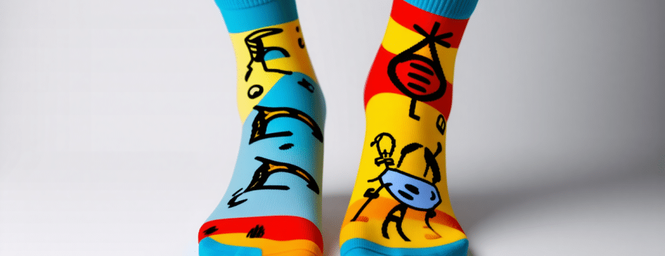 Porter des chaussettes philosophiques assorties au doute