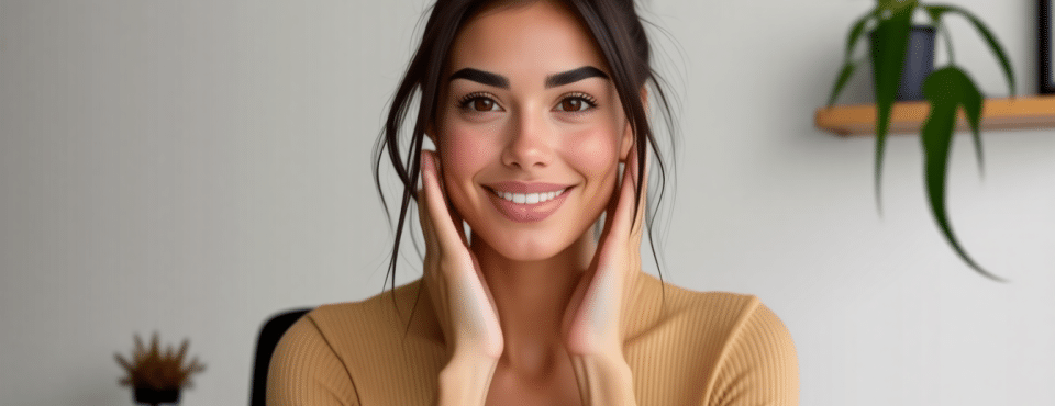 Réaliser un soin du visage en pleine réunion fictive